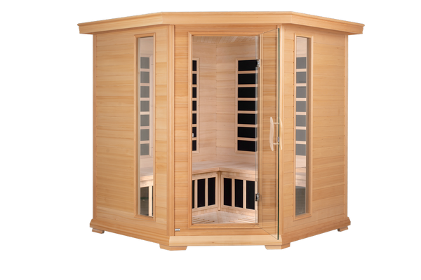 Blisspod Vienna 4-5 Person Far Infrared Corner Sauna Ultra Low EMF