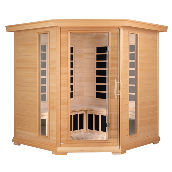 Blisspod Vienna 4-5 Person Far Infrared Corner Sauna Ultra Low EMF