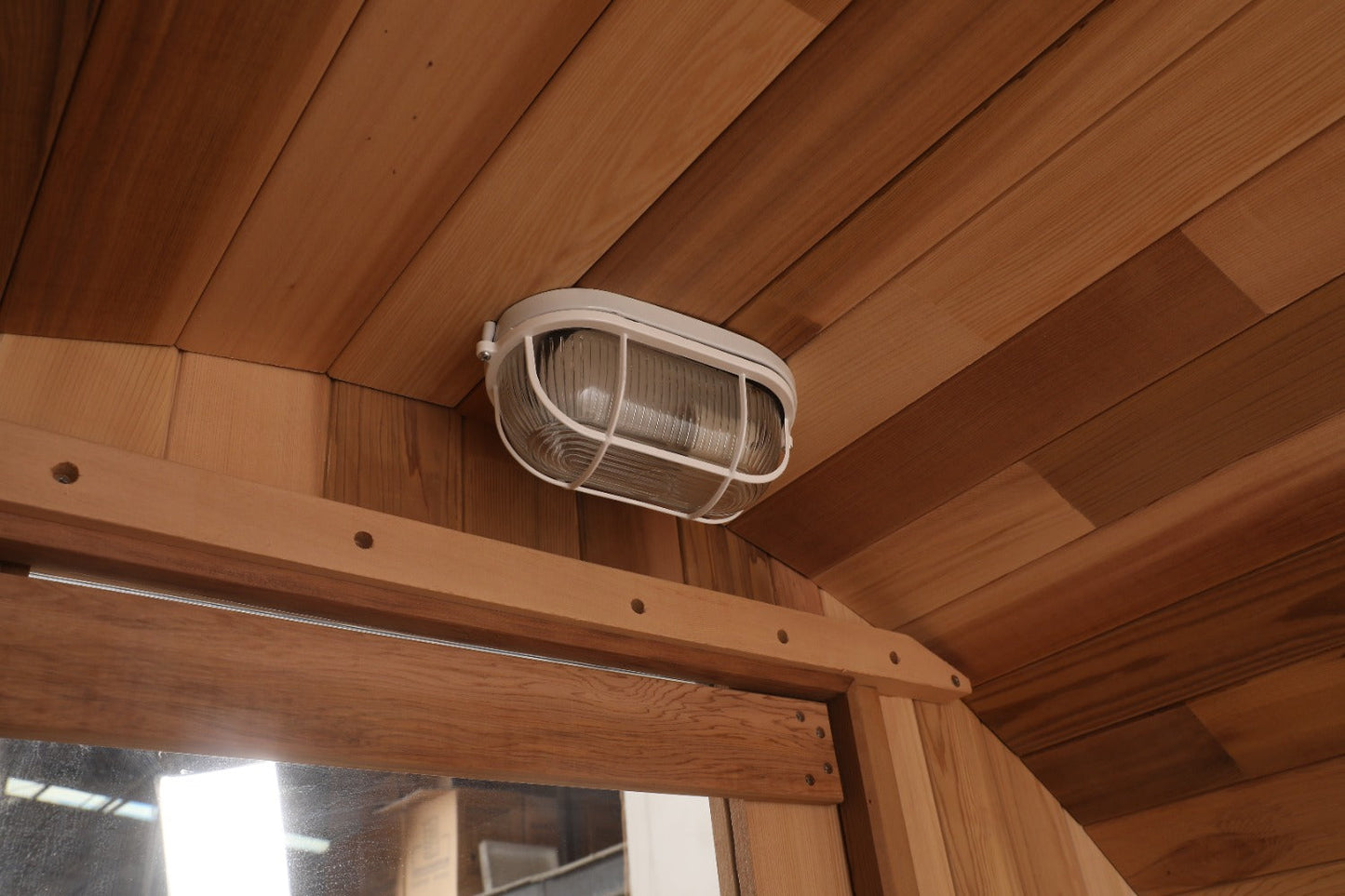 Blisspod Prague 4-6 Person Outdoor Cedar Barrel Sauna