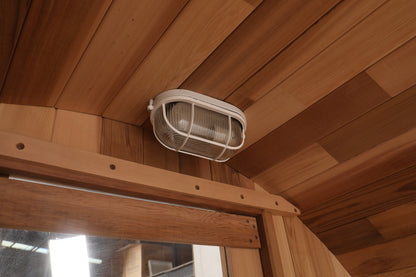 Blisspod Prague 4-6 Person Outdoor Cedar Barrel Sauna