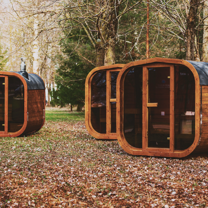 Mande MW20 Outdoor ThermoWood Sauna | 5-6 Person Sauna