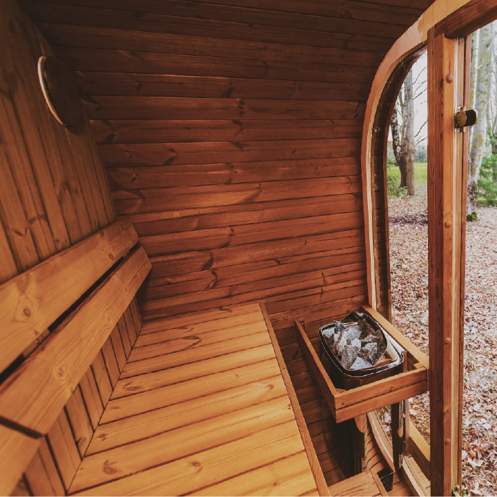 Mande MW20 Outdoor ThermoWood Sauna | 5-6 Person Sauna
