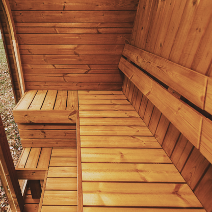 Mande MW20 Outdoor ThermoWood Sauna | 5-6 Person Sauna