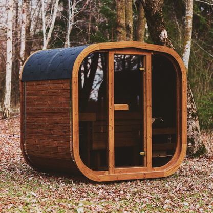Mande MW20 Outdoor ThermoWood Sauna | 5-6 Person Sauna