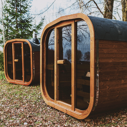 Mande MW20 Outdoor ThermoWood Sauna | 5-6 Person Sauna