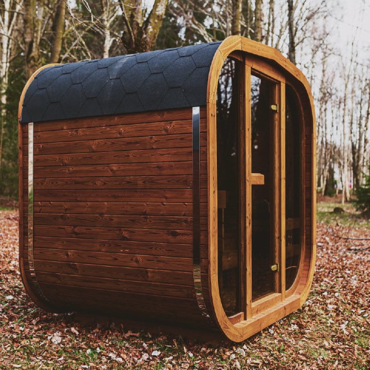 Mande MW20 Outdoor ThermoWood Sauna | 5-6 Person Sauna