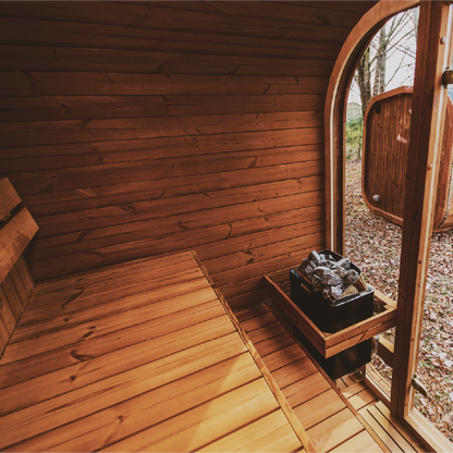 Mande MW20 Outdoor ThermoWood Sauna | 5-6 Person Sauna