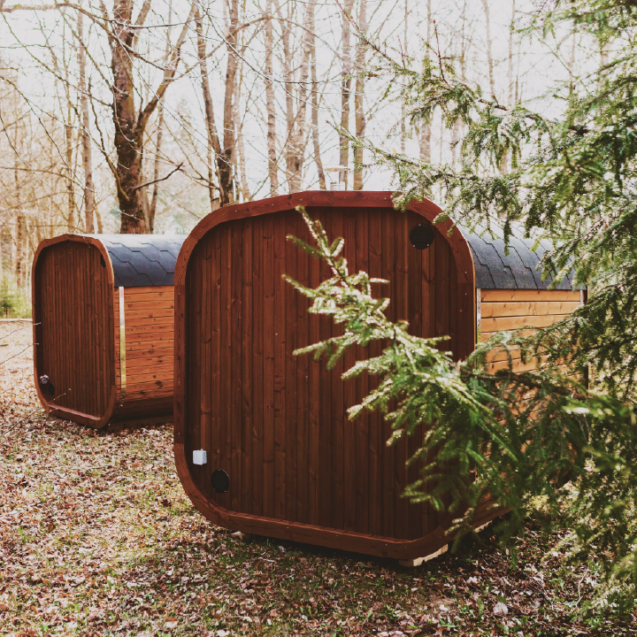 Mande MW20 Outdoor ThermoWood Sauna | 5-6 Person Sauna