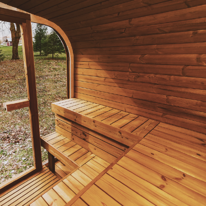 Mande MW20 Outdoor ThermoWood Sauna | 5-6 Person Sauna
